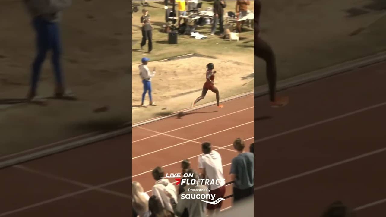 LONGISA GOES 4:02  IN THE 1500 AT BRYAN CLAY🔥