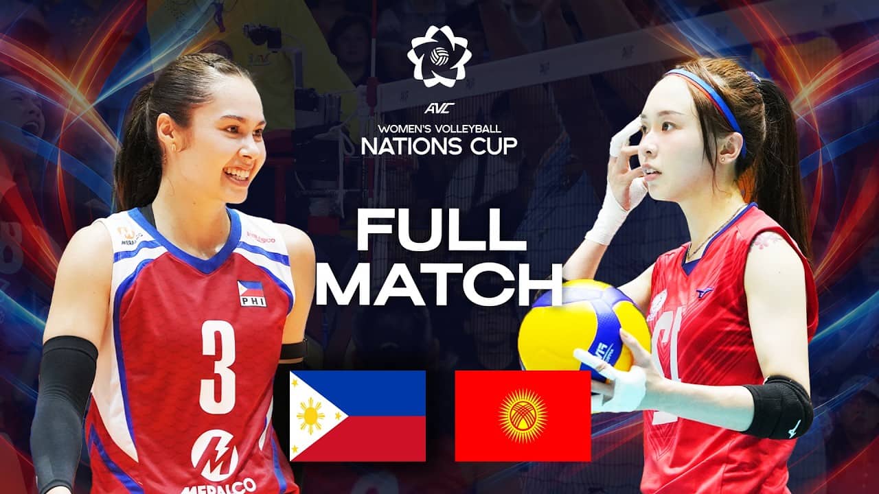 Philippines vs. Kyrgyzstan - Pool Play | AVC Women's Cup 2026