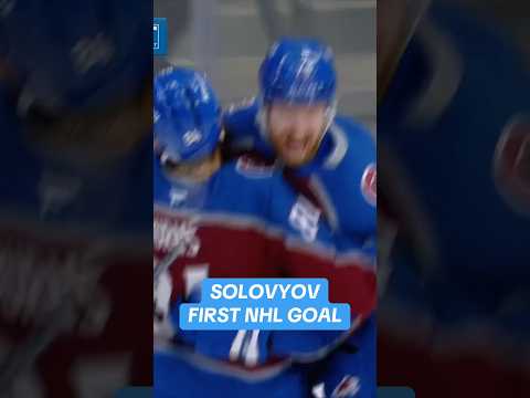 HIS FIRST NHL GOAL 🚨