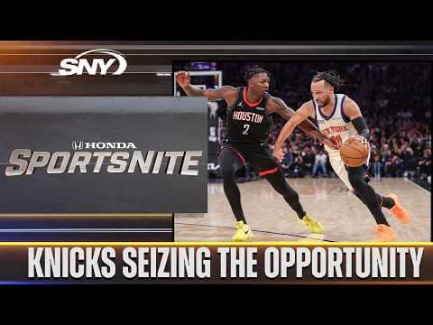Knicks capitalize with 33-point fourth quarter to defeat Rockets  | SportsNite