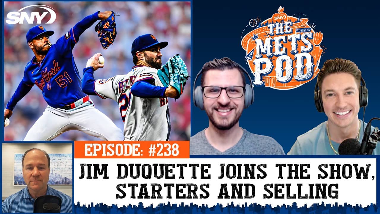 Jim Duquette joins the show to talk starters, selling and more Mets topics | The Mets Pod