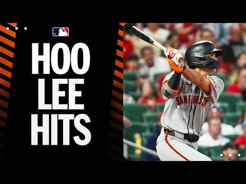 4-HIT GAME! Jung Hoo Lee triples, drives in a run in Giants' fifth-straight victory! 🔥 | 이정후하이라이트