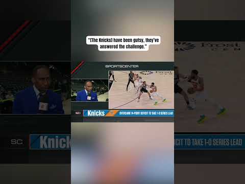 Stephen A. on how the Knicks can take Game 2 😤