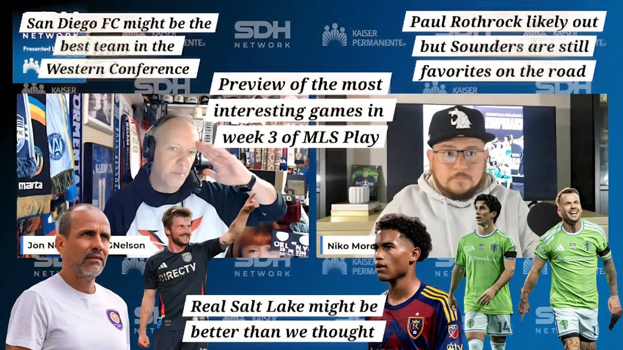 SDH Segment 3/6/26: RSL looks surprisingly good, Sounders get hit with more injuries & MLS week 3