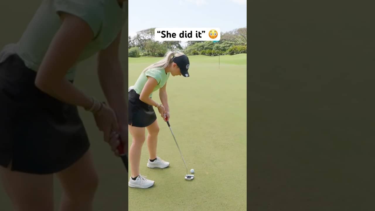 She did this with $25,000 on the line..