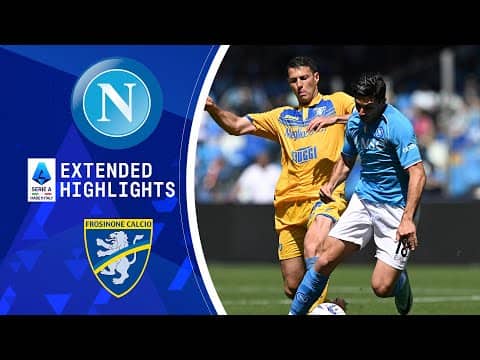 Napoli vs. Frosinone: Extended Highlights | Serie A | CBS Sports Golazo