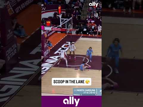 Steppin’ through the lane 😤@ally #unc #basketball #accbasketball #womensbasketball #goheels