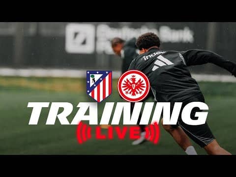 Koch, Uzun & Co. bereit für Madrid I Das Abschlusstraining vor Atletico - Eintracht