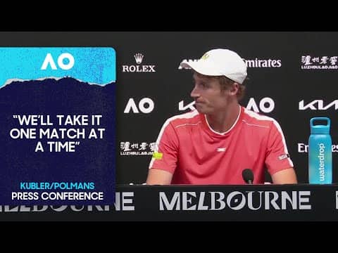 Kubler/Polmans Press Conference | Australian Open 2026 First Round