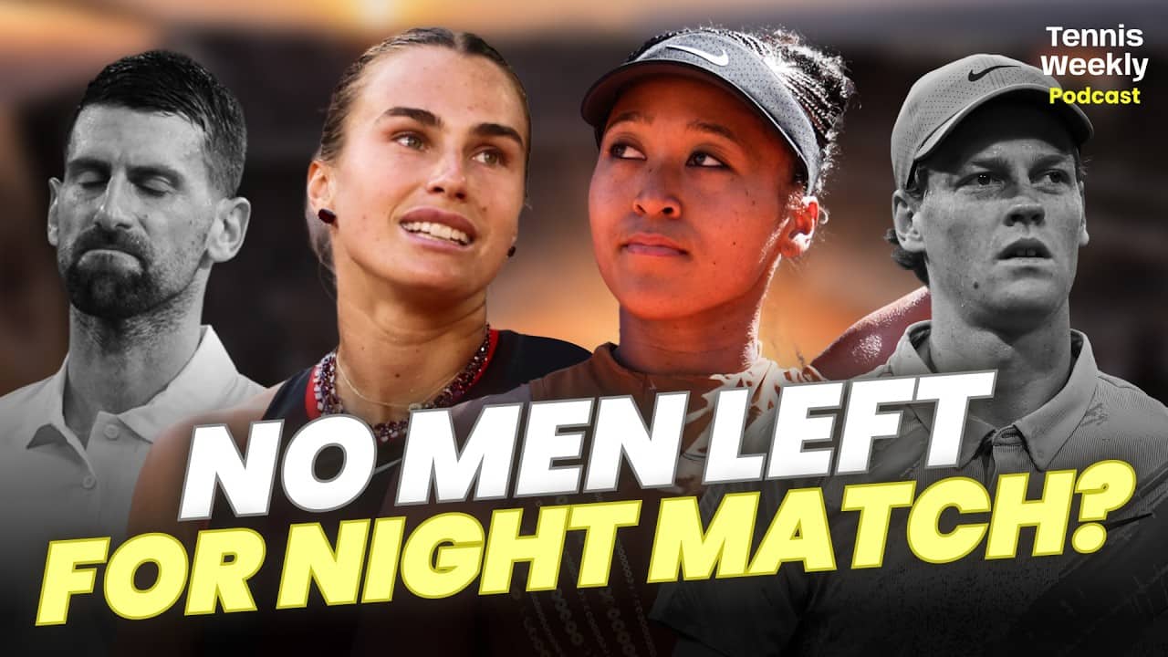 We FINALLY have a women's NIGHT SESSION match at Roland-Garros but is it ONLY because the men LOST?!