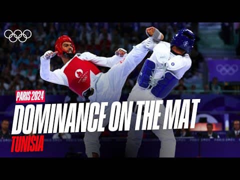 Tunisia's summer fairy tale 🇹🇳 | The Best of Tunisia at #paris2024 | Anthems