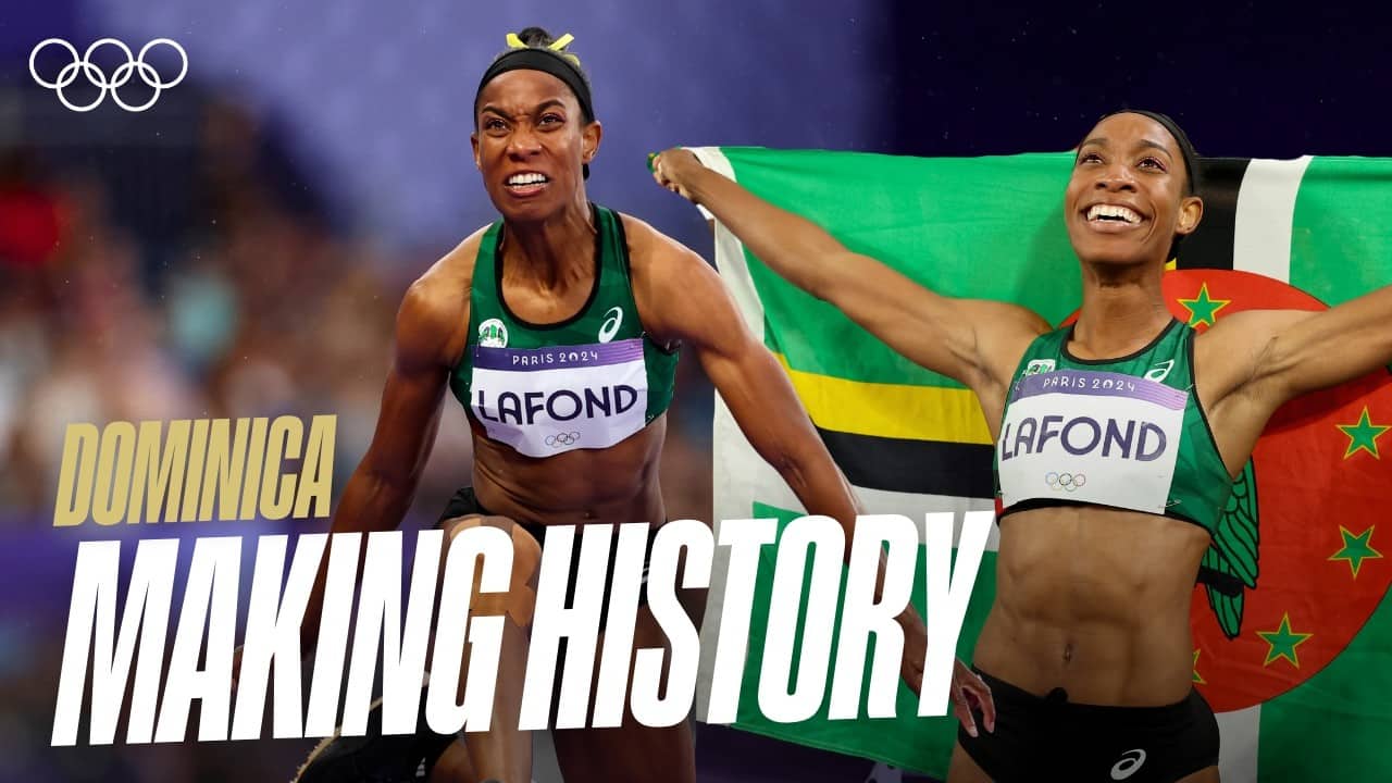 Thea LaFond Claims First-Ever Gold for Dominica! 🥇🇩🇲 | Anthems