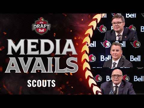 Don Boyd, Beau Moyer, Anders Östberg NHL Draft Media