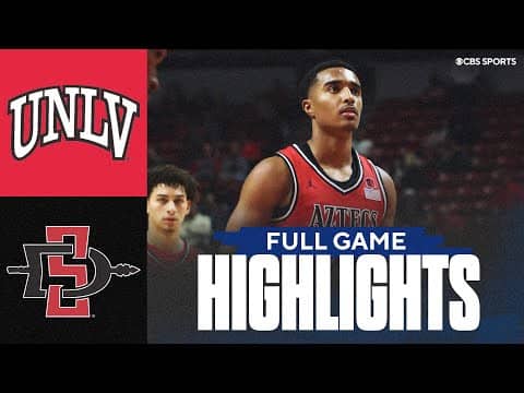 UNLV Runnin' Rebels vs San Diego State Aztecs | Extended Game Highlights
