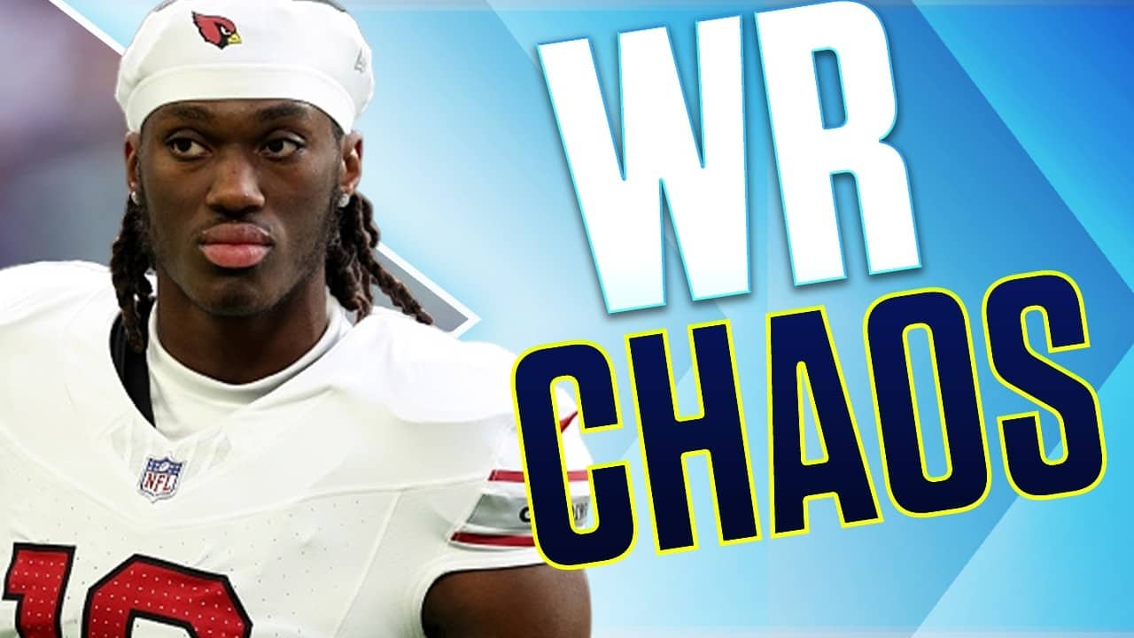 WR CHAOS! Solving the 6 Most Confusing Wide Receiver Rooms! Cardinals, Bears, Raiders, Bucs, & More!