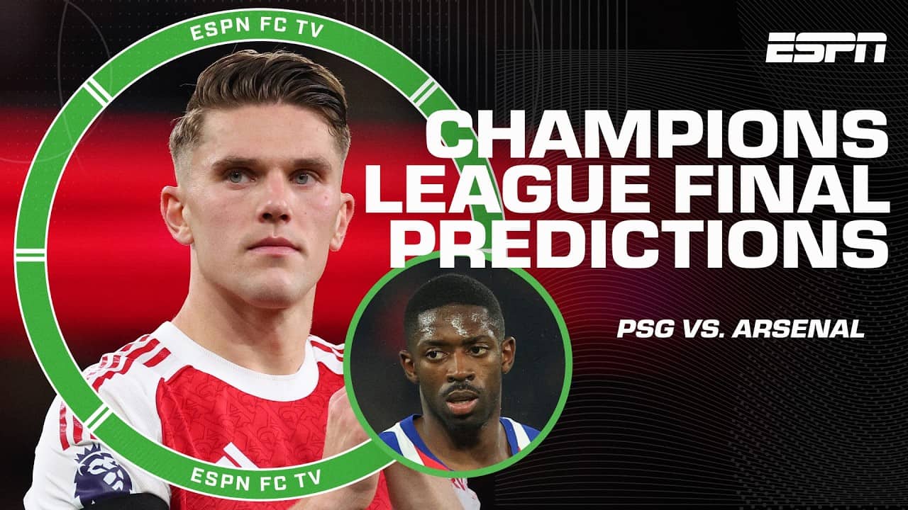 UCL FINAL PREDICTIONS 👀 Steve Nicol says Arsenal isn't capable of doing what PSG can do 🗣️ | ESPN FC