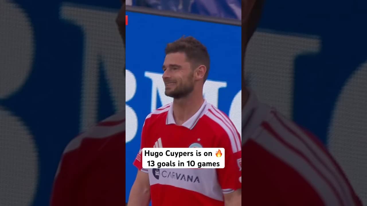 13 goals in 10 games. Hugo Cuypers is on fire 🔥
