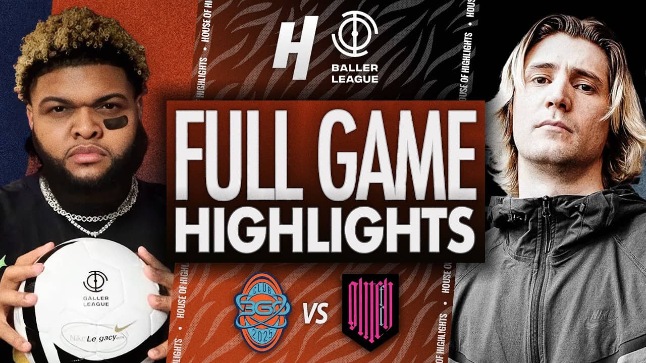 INSANE GAME 😱 Team Druski vs Glitch FC - ALL GOALS & HIGHLIGHTS @BallerLeagueUSA