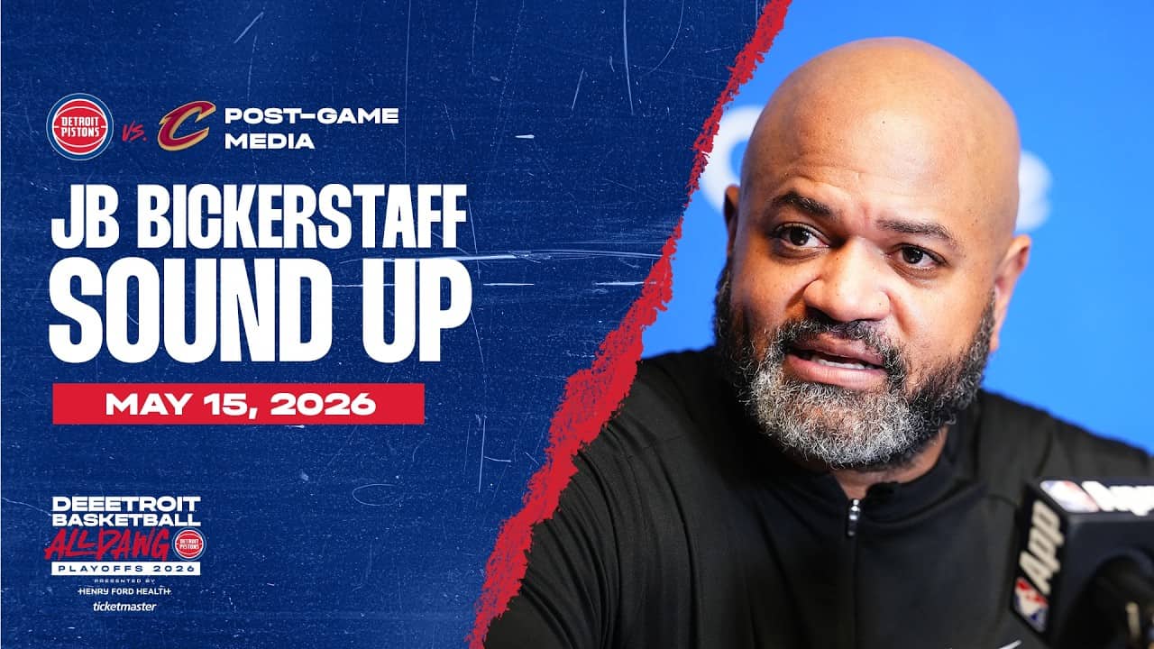 Round 2 Game 6: Post-Game Press Conference: J.B. Bickerstaff | Pistons vs. Cavs | 05.15.26