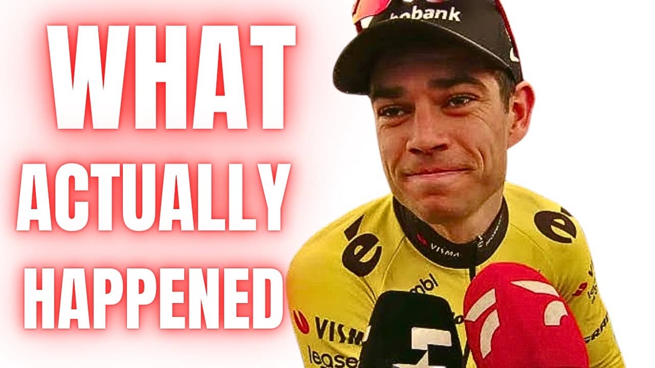 Wout Van Aert REACTS After Fan Almost Ends His Season