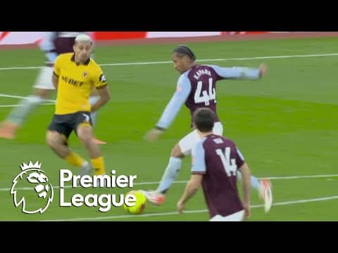 'WHAT A HIT!': Boubacar Kamara's belter gives Villa lead over Wolves | Premier League | NBC Sports