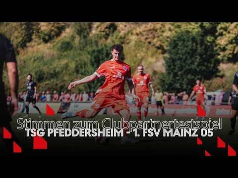 Stimmen zum Clubpartnertestspiel gegen die TSG Pfeddersheim