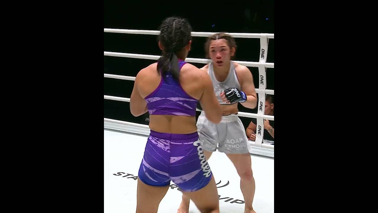 STATEMENT = MADE 💪 Chihiro Sawada clashes with Ayaka Miura at ONE SAMURAI 1!