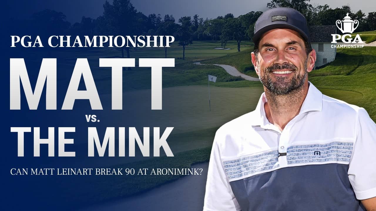 Heisman Winner Matt Leinart Attempts to Go Low at Aronimink | 2026 PGA Championship