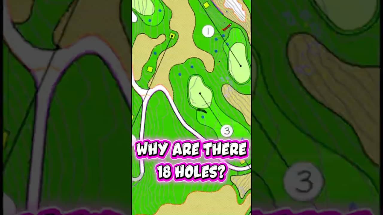 Why are there 18 holes on a golf course? 🤔 Let’s find out!