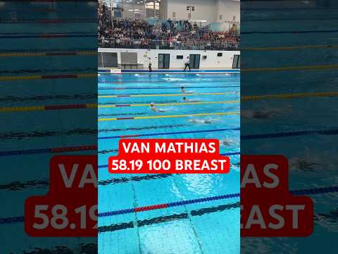 Director of DROPS!!!👊😳 Van Mathias 58.19 100 Breast #2 American All-Time