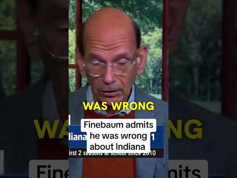 Paul Finebaum gave Curt Cignetti and Indiana their flowers 💐