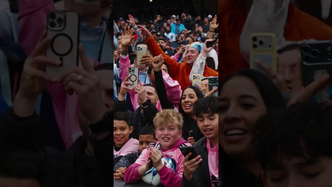 The Messi effect, painted pink 💗