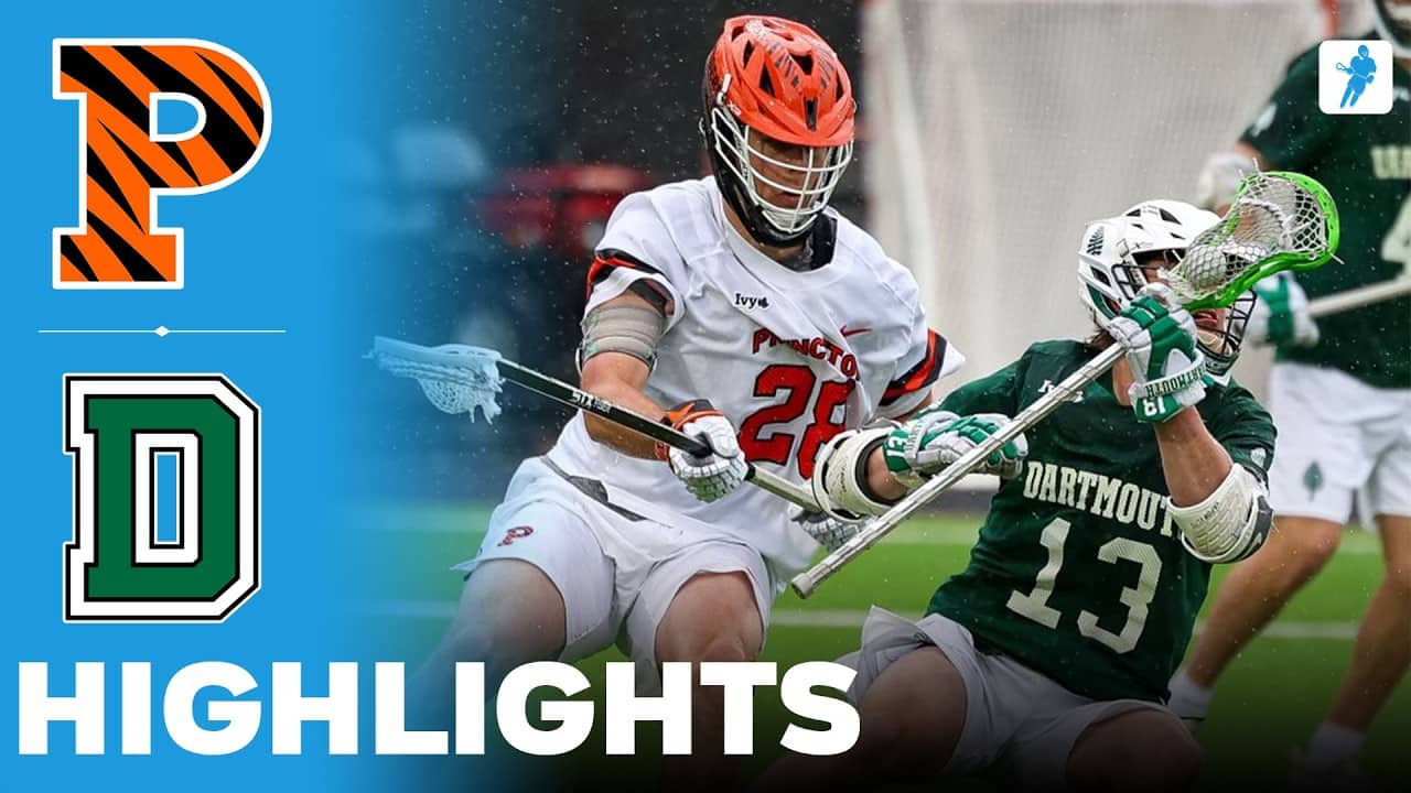 Princeton vs Dartmouth | NCAA College Lacrosse | Highlights - April 25, 2026