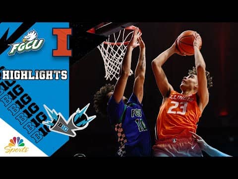 FGCU vs. Illinois | COLLEGE BASKETBALL HIGHLIGHTS | 11/7/25 | NBC Sports