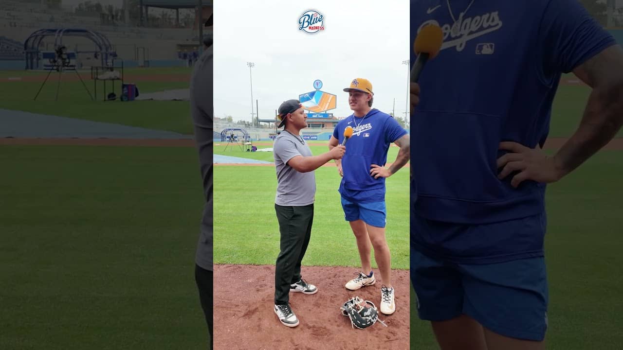 Easton Shelton Media Day Interview With Pete Soto #dodgersprospects