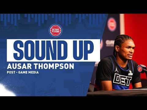 Post-Game Press Conference: Ausar Thompson| Pistons vs. Cavs | 02.27.26