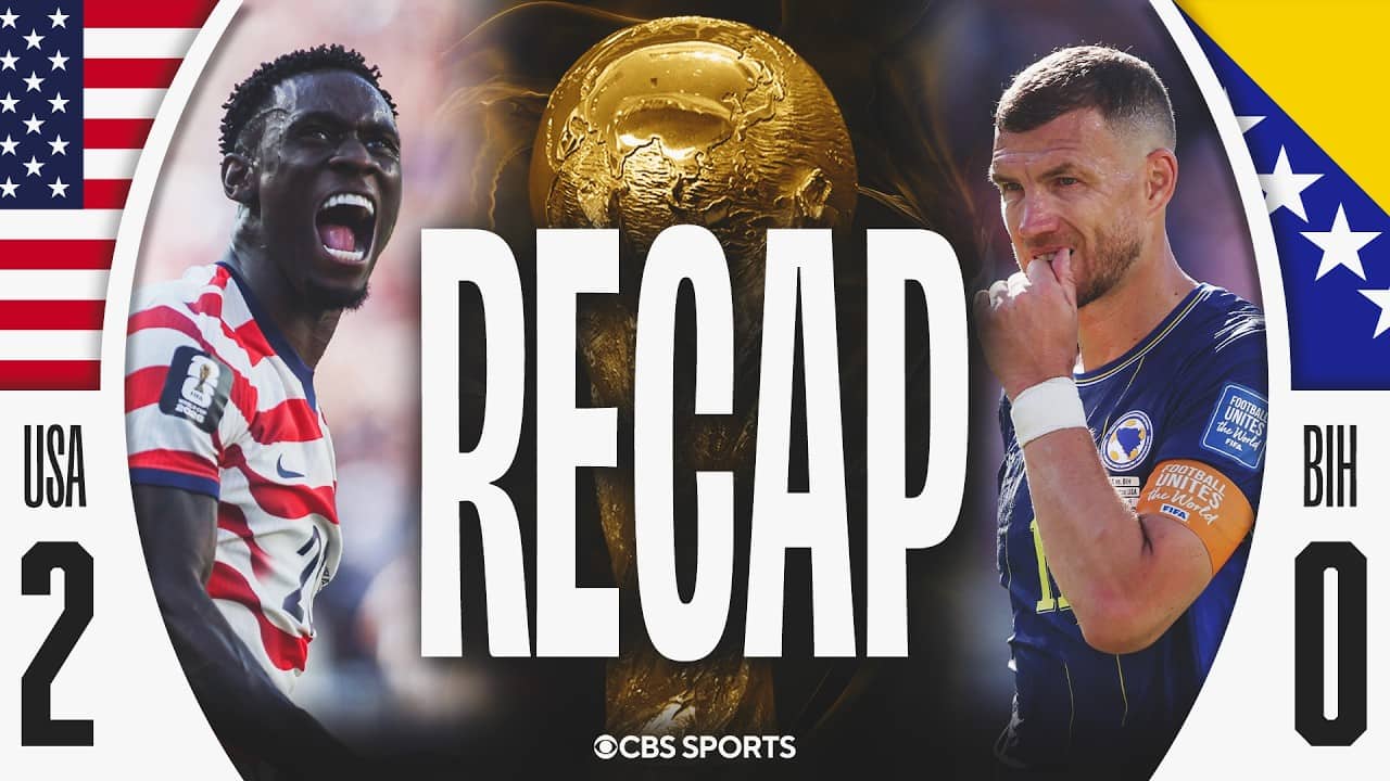 2026 FIFA World Cup: USA defeats Bosnia-Herzegovina, will face Belgium in Round of 16 | Game Recap