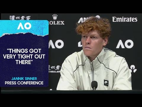Jannik Sinner Press Conference | Australian Open 2026 Fourth Round