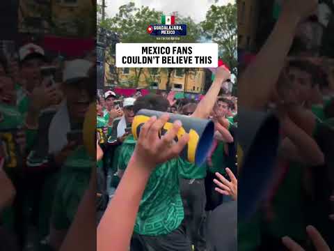 From South Korea supporter to Mexico supporter in seconds