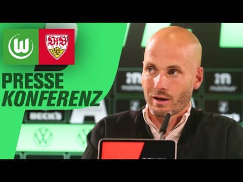 RE-LIVE I  PK mit Paul Simonis vor VfL Wolfsburg - VfB Stuttgart | Bundesliga 2025/26