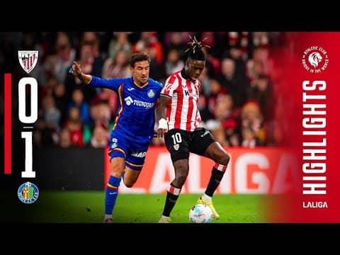 RESUMEN | Athletic Club 0-1 Getafe CF | J10 LaLiga EA Sports