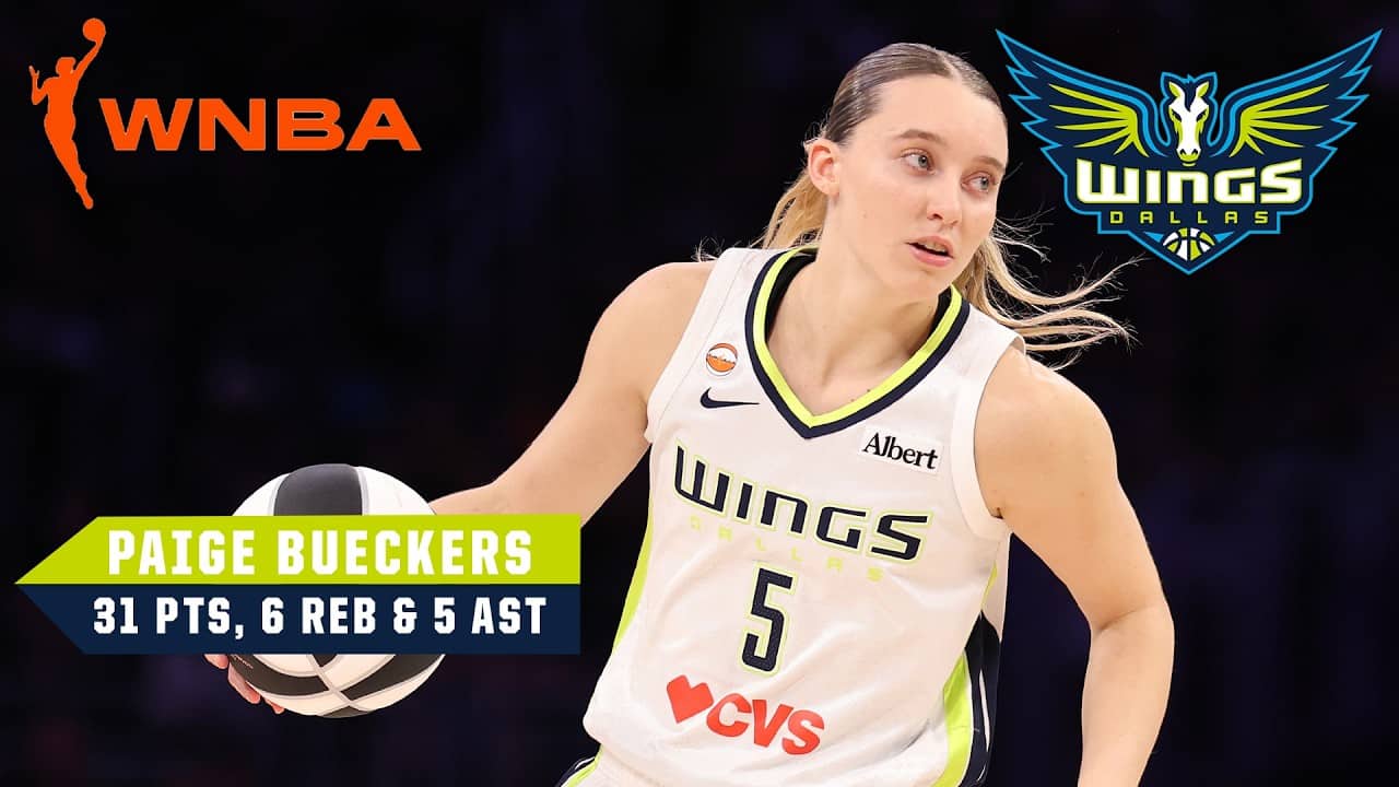 Paige Bueckers drops 31 PTS in the Wings' win over the Mercury 🔥| WNBA on ESPN