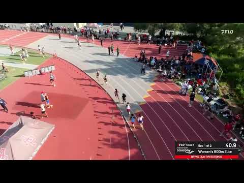 Emmaculate Jemutai breaks 2 minutes in 800m 1:59.88 ELITE WOMEN’S WIN | 2026 BRYAN CLAY INVITATIONAL