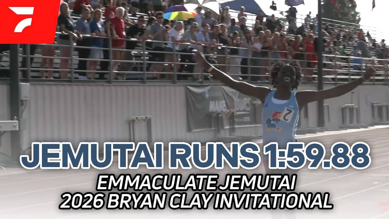 Emmaculate Jemutai breaks 2 minutes in 800m 1:59.88 ELITE WOMEN’S WIN | 2026 BRYAN CLAY INVITATIONAL