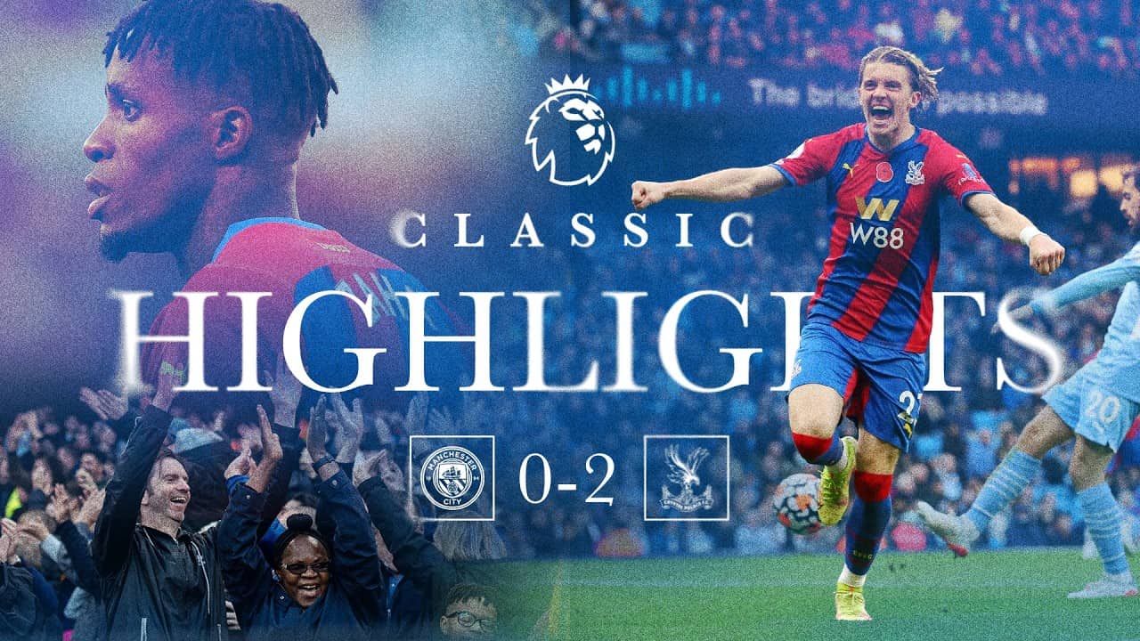 VIEIRA'S PALACE MASTERCLASS 📋🗣️ | Classic Highlights: Man City 0-2 Crystal Palace | Premier League