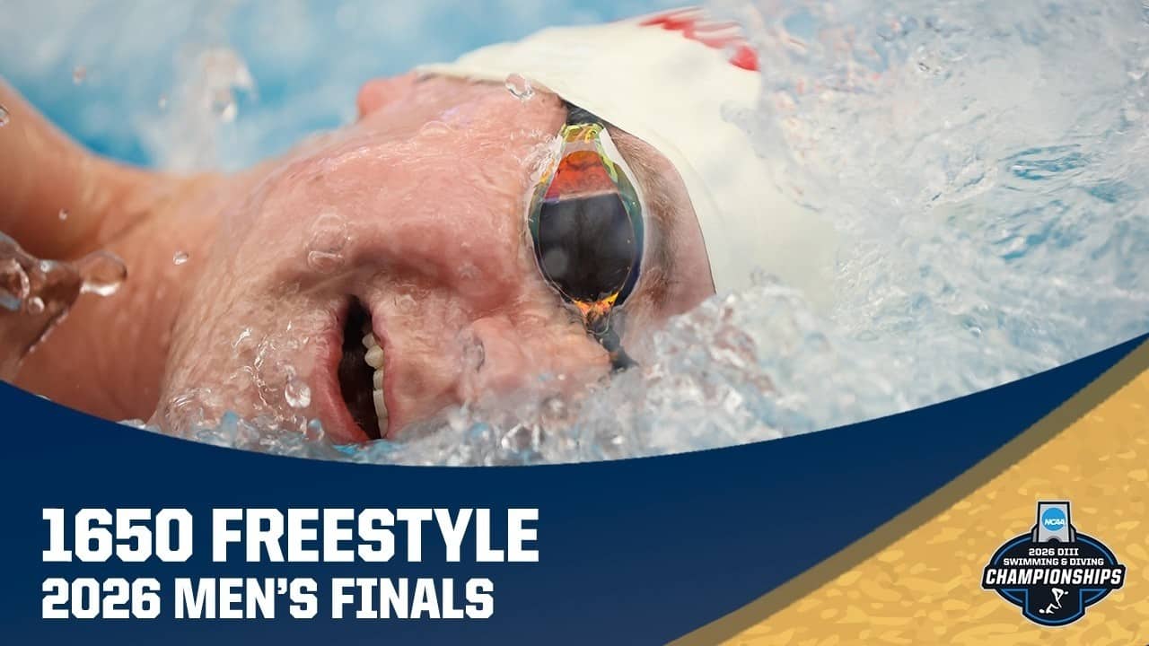 Men's 1650 Freestyle | 2026 NCAA Division III Swimming & Diving Championships