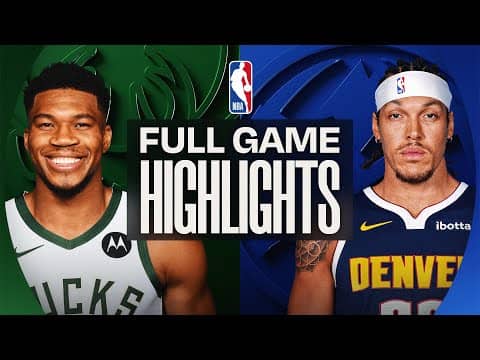 NUGGETS at BUCKS | FULL GAME HIGHLIGHTS | January 23, 2026