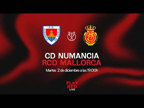 💥 ¡CD NUMANCIA vs RCD MALLORCA EN DIRECTO! | Análisis, Opiniones y MÁS en PLAY RED LIVE 🔴