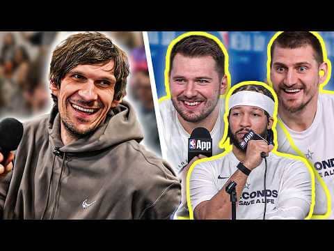 Boban Crashes NBA Media Day