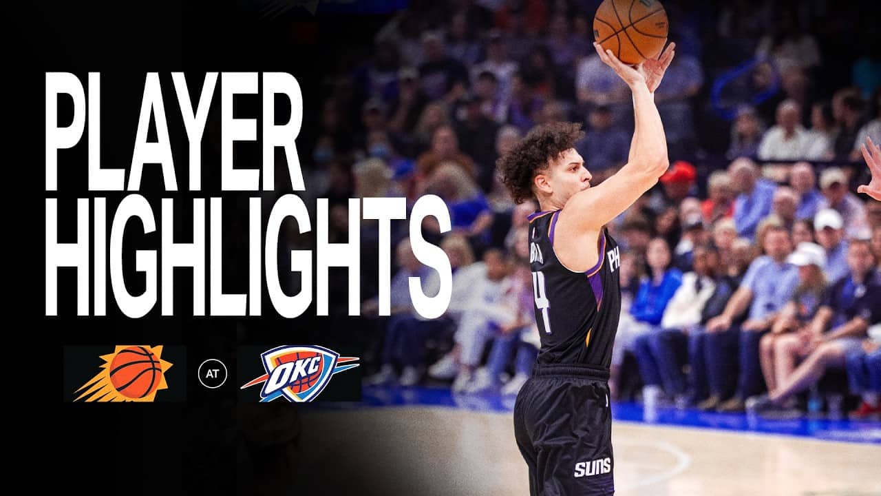 Koby Brea new career-high 20 PTS against Oklahoma City Thunder | Phoenix Suns Player Highlights